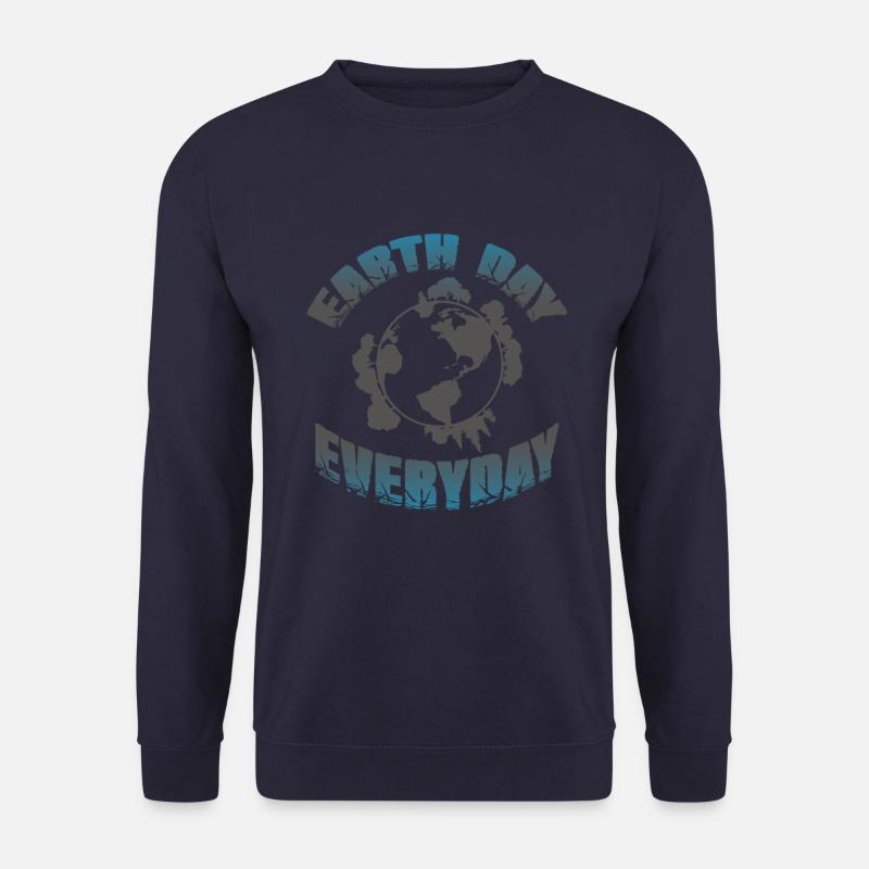 earth day umweltschutz - Unisex Pullover - Navy