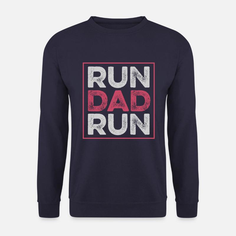 rennen dad papa - Unisex Pullover - Navy