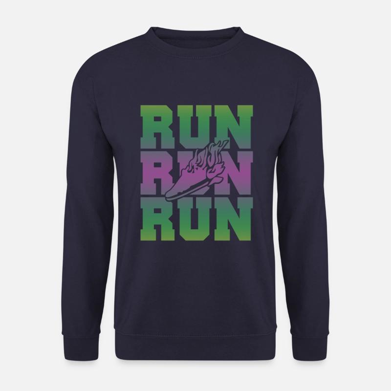 rennen run - Unisex Pullover - Navy