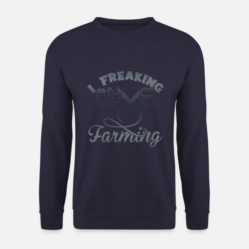 liebe farming - Unisex Pullover - Navy