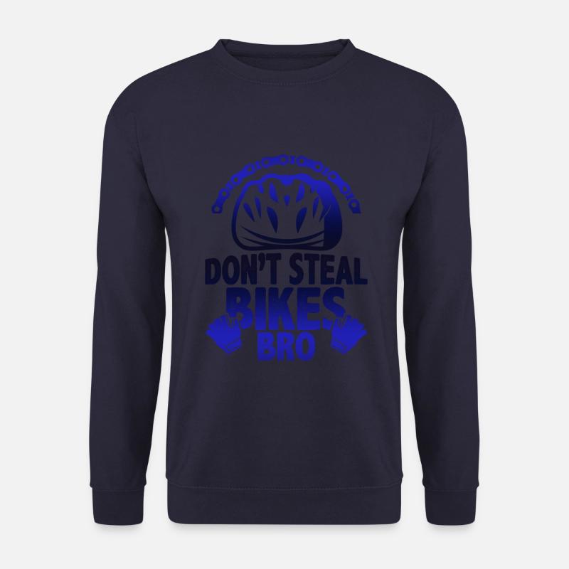 keine fahrräder klauen - Unisex Pullover - Navy