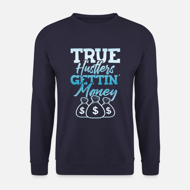 true hustle - Unisex Sweatshirt - navy