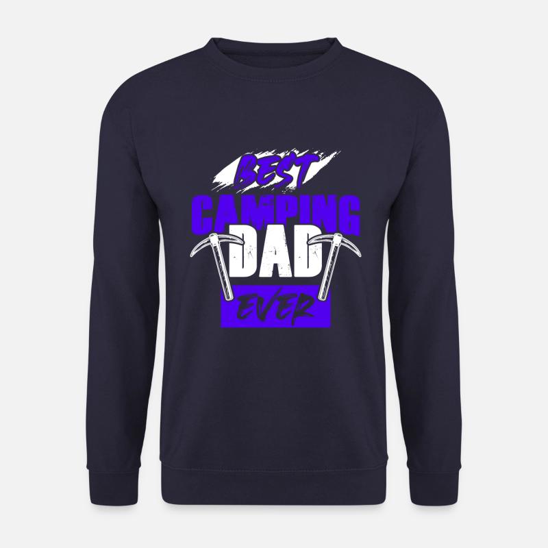camping dad papa - Unisex Sweatshirt - navy