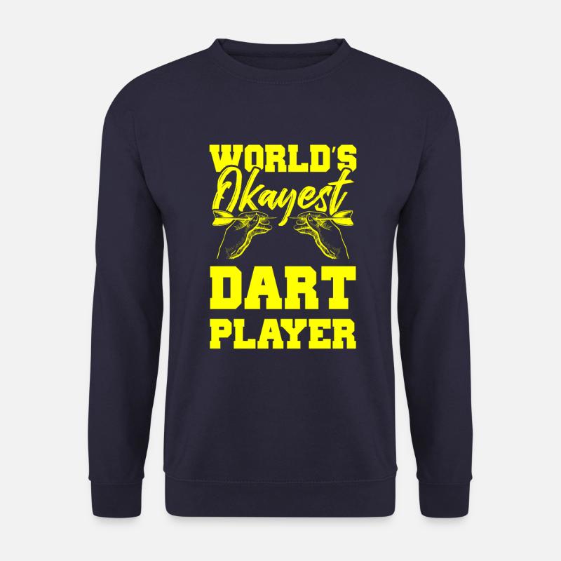 best darts player - Unisex Sweatshirt - navy