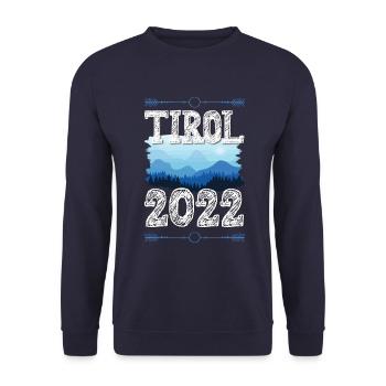 Tyrol 2022 - Sweat-shirt Unisexe - marine - Devant - Alina (178cm) & Michal (187cm)