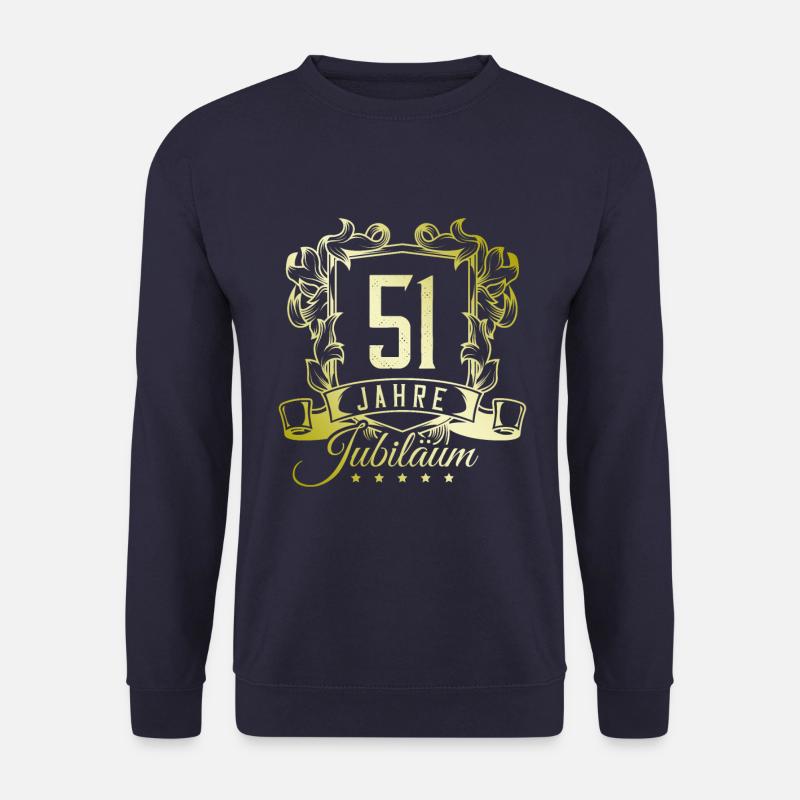 51 Zahl Wappen - Unisex Pullover - Navy