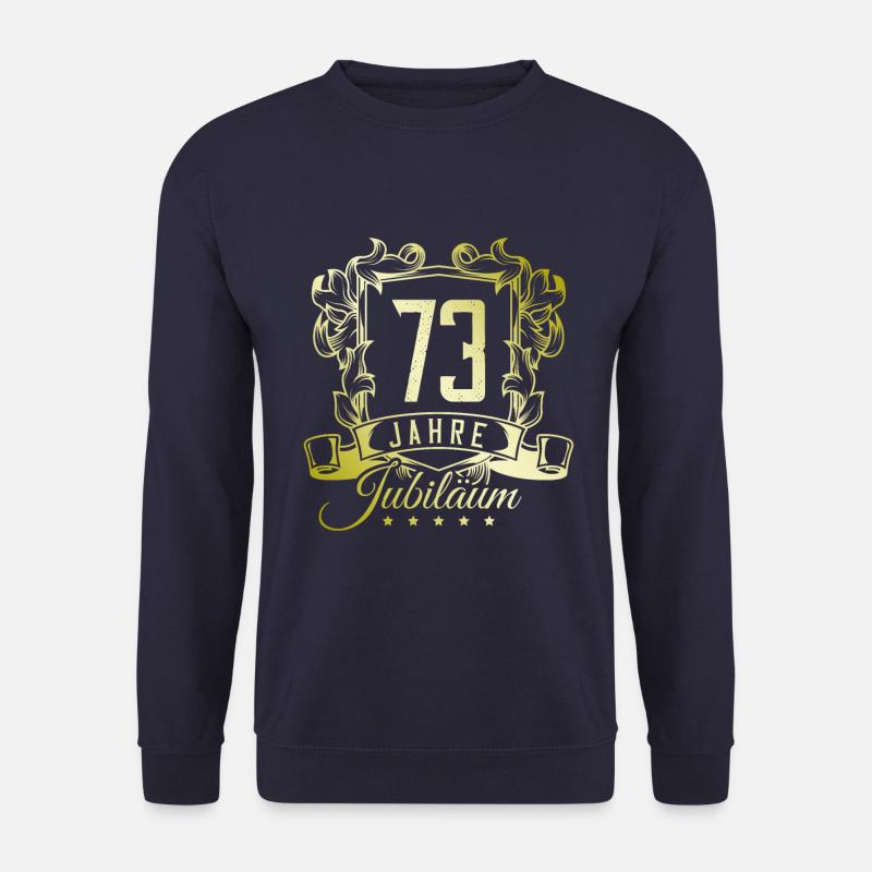 73 Zahl Wappen - Unisex Pullover - Navy