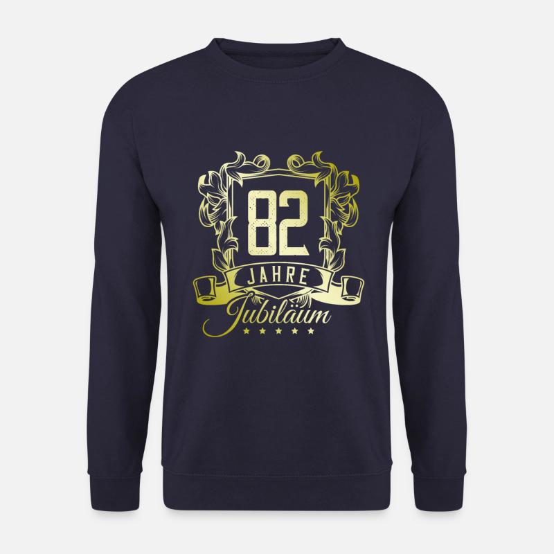 82 Zahl Wappen - Unisex Pullover - Navy