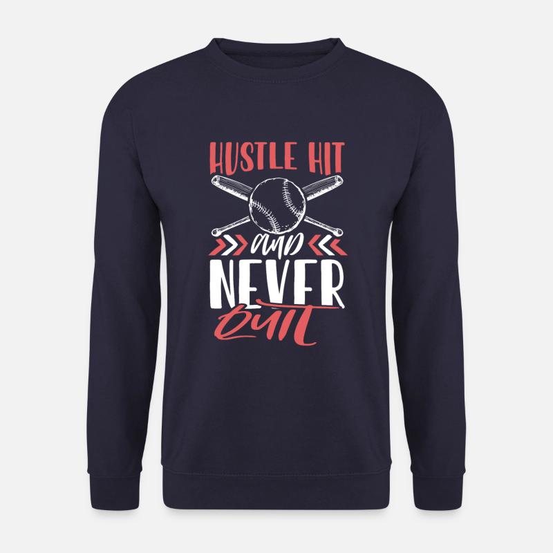 Baseball hustle - Unisex Sweatshirt - navy