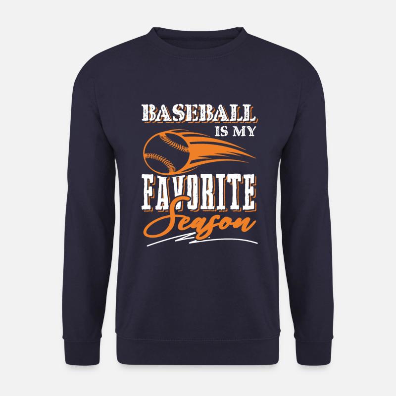 baseball season - Unisex Pullover - Navy