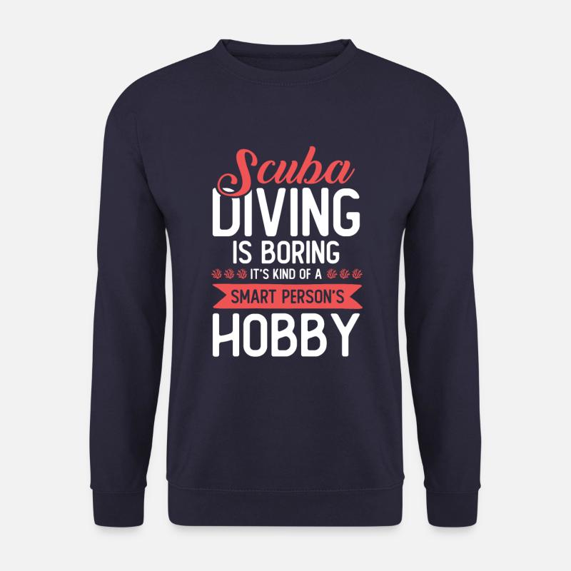 tauchen hobby scuba diving - Unisex Pullover - Navy