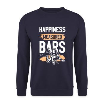 Plongée Bonheur - Sweat-shirt Unisexe - marine - Devant - Alina (178cm) & Michal (187cm)