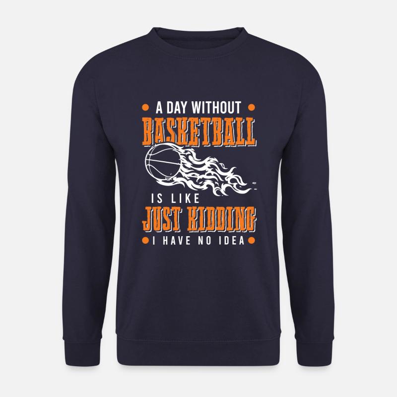 basketball sport - Unisex Pullover - Navy