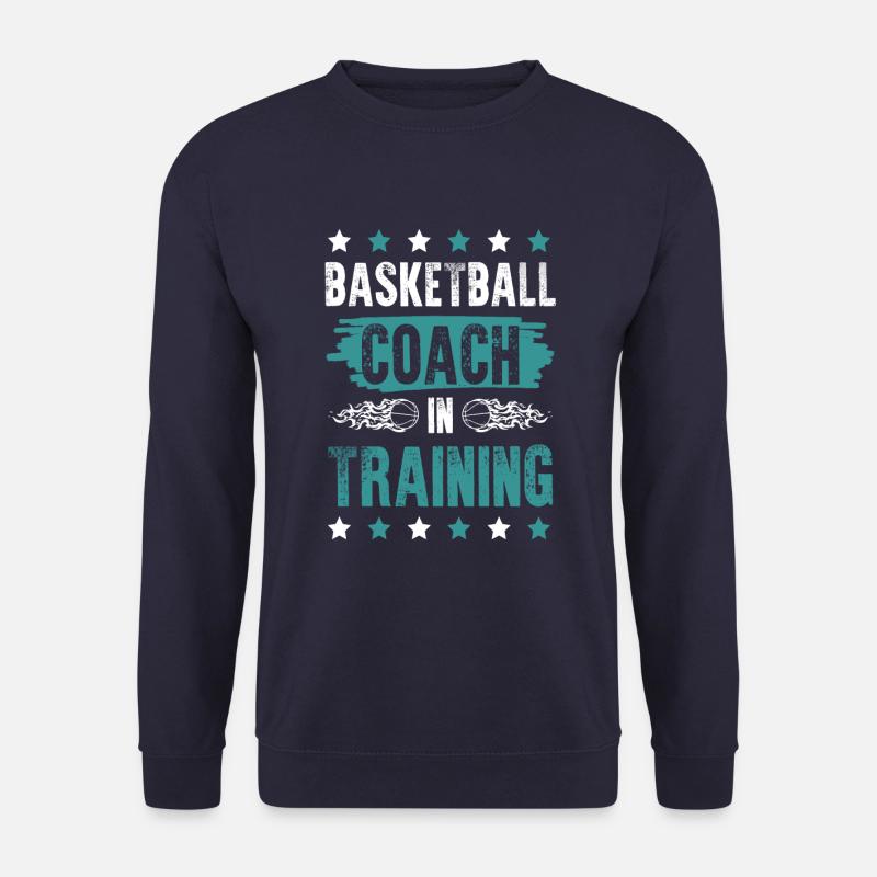 basketball coach - Unisex Pullover - Navy