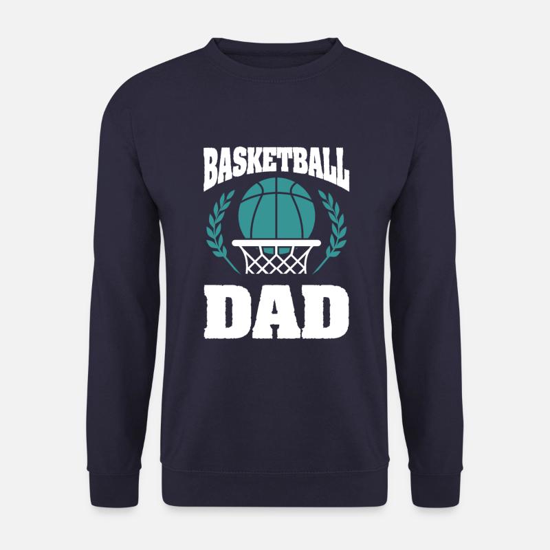 basketball papa - Unisex Pullover - Navy