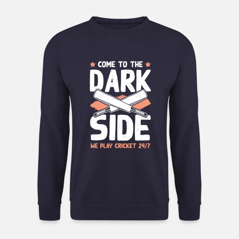 cricket dark side - Unisex Pullover - Navy