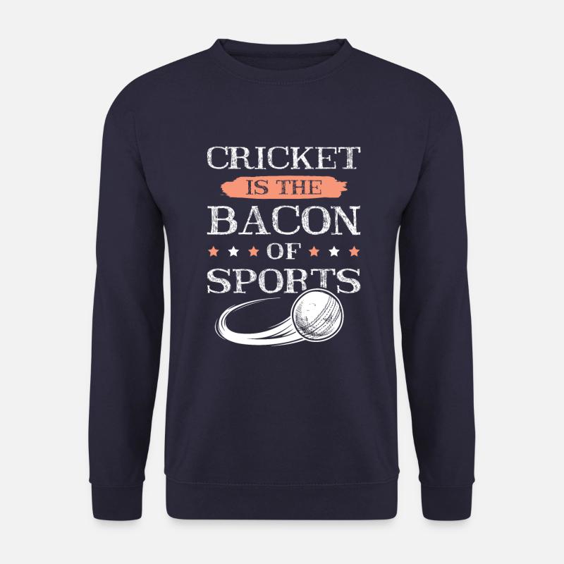 Cricket Bacon - Unisex Sweatshirt - navy