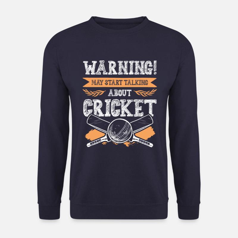 warnung cricket - Unisex Pullover - Navy
