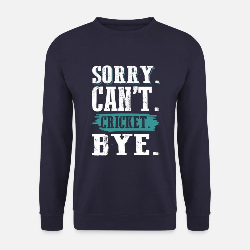 cricket sport - Unisex Pullover - Navy