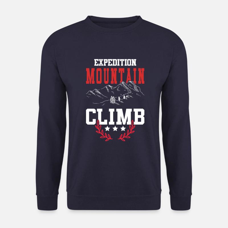 expedition klettern - Unisex Pullover - Navy