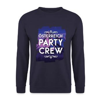 Autriche Party Crew - Sweat-shirt Unisexe - marine - Devant - Alina (178cm) & Michal (187cm)