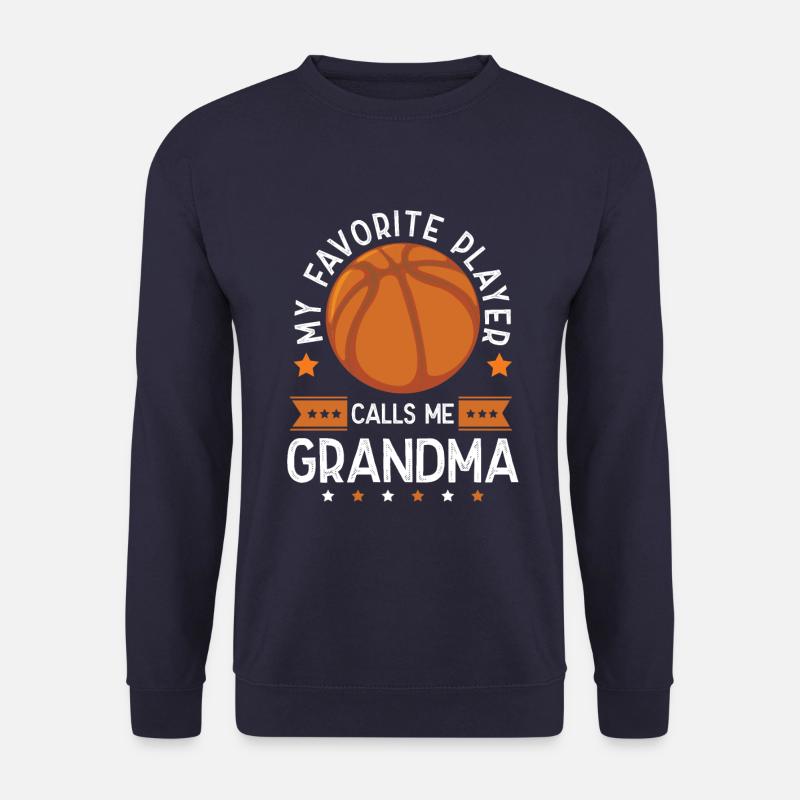 basketball großmutter - Unisex Pullover - Navy