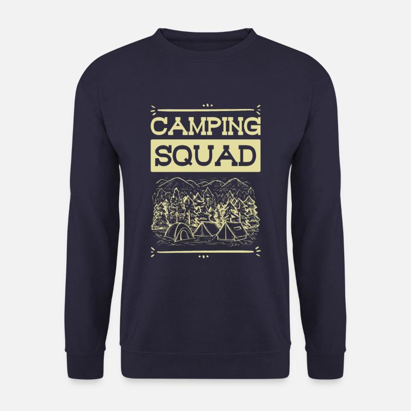 Camping Squad - Unisex Pullover - Navy