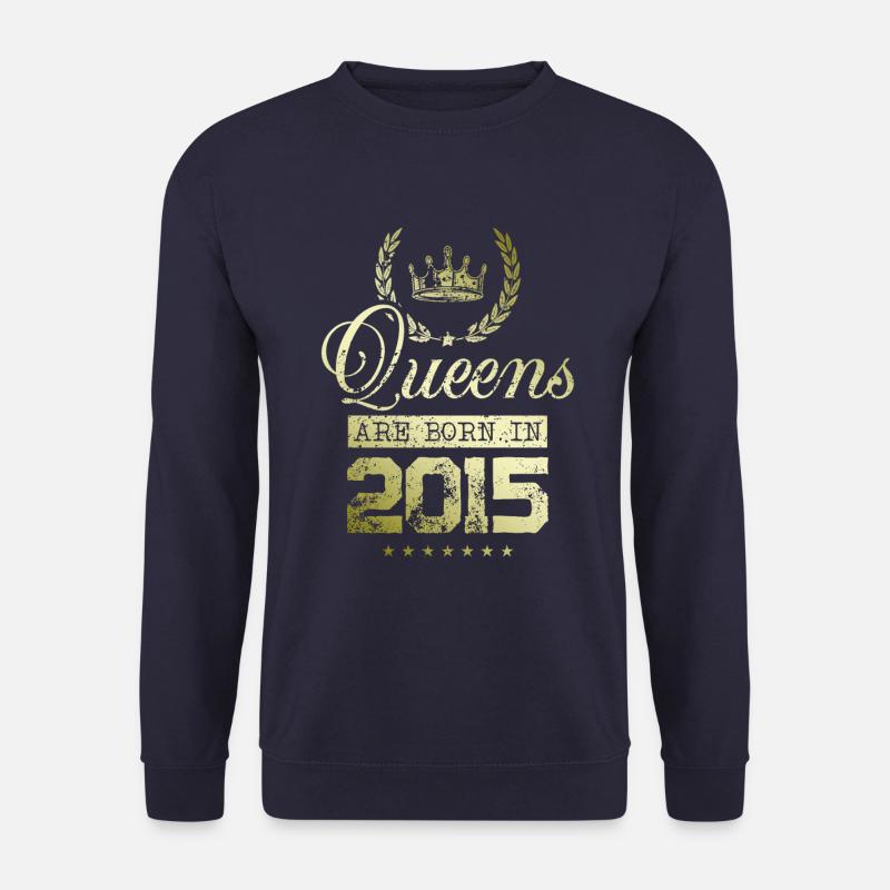Queens born in 2015 - Unisex Pullover - Navy