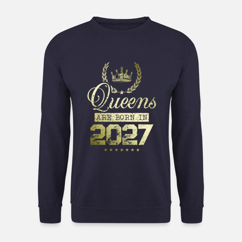 Queens born in 2027 - Unisex Sweatshirt - navy