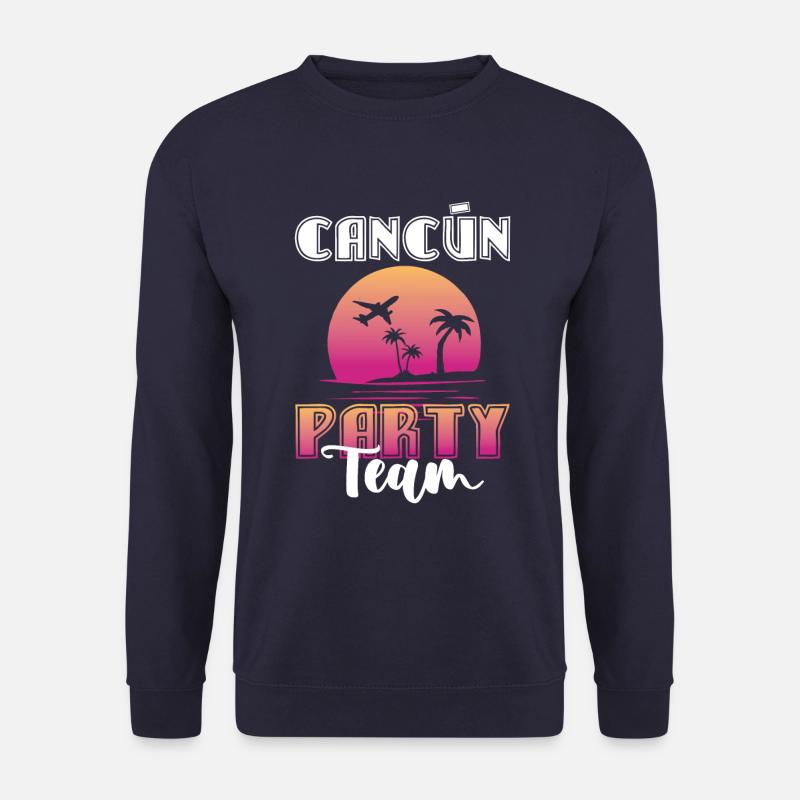 Cancun Party Team - Unisex Pullover - Navy