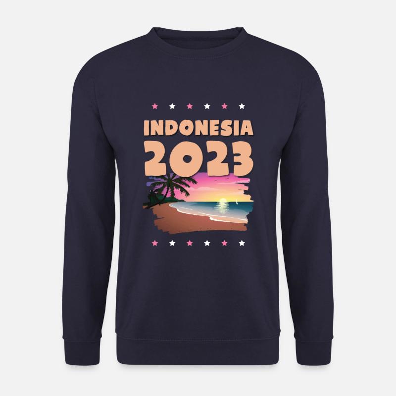 Indonesia 2023 - Unisex Pullover - Navy