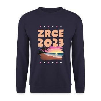 Zrce 2023 - Unisex Pullover - Navy - Vorne - Alina (178cm) & Michal (187cm)