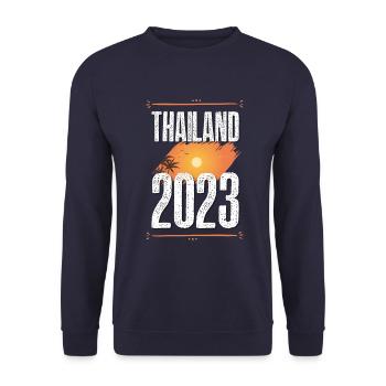 Thailand 2023 - Unisex Pullover - Navy - Vorne - Alina (178cm) & Michal (187cm)