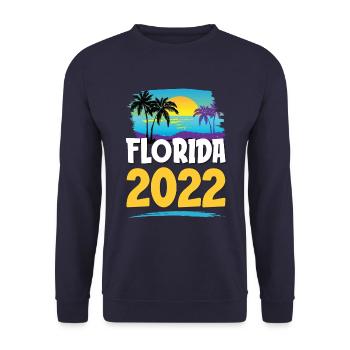 Florida 2023 - Unisex Sweatshirt - navy - Front - Alina (178cm) & Michal (187cm)