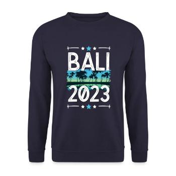 Bali 2023 - Sweat-shirt Unisexe - marine - Devant - Alina (178cm) & Michal (187cm)