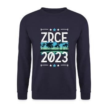 Zrce 2023 - Unisex Pullover - Navy - Vorne - Alina (178cm) & Michal (187cm)