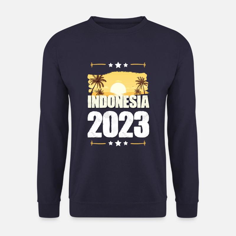 Indonesia 2023 - Unisex Pullover - Navy