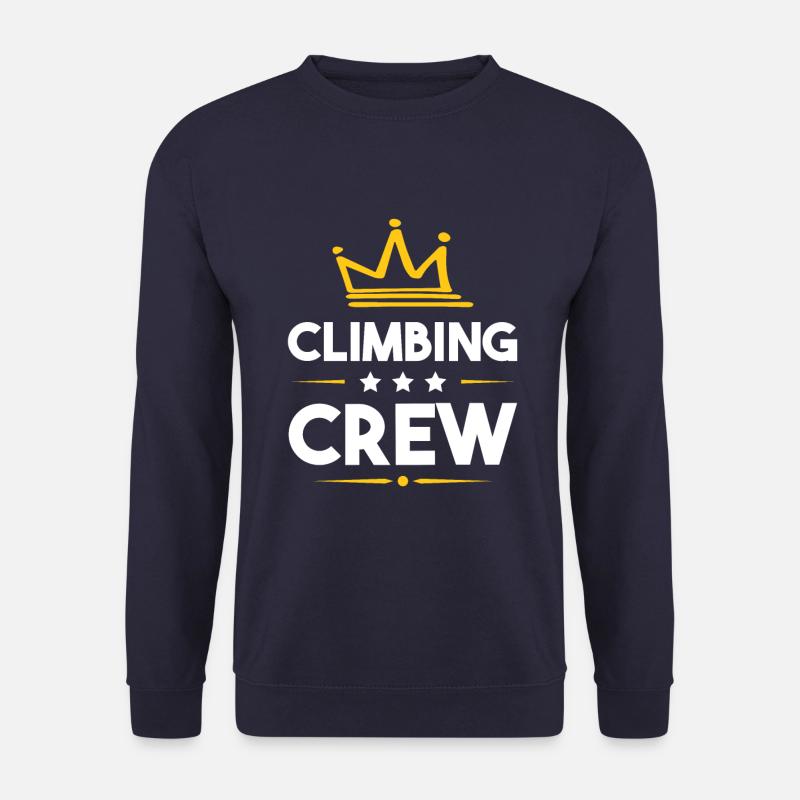 Climbing Crew - Unisex Sweatshirt - navy