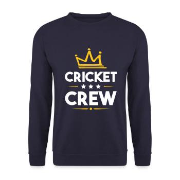 Équipe de cricket - Sweat-shirt Unisexe - marine - Devant - Alina (178cm) & Michal (187cm)