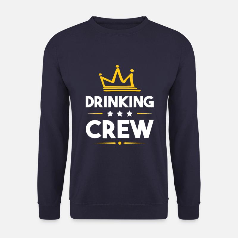 Drinking Crew - Unisex Pullover - Navy