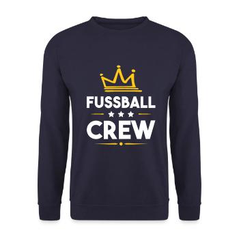 Équipe de football - Sweat-shirt Unisexe - marine - Devant - Alina (178cm) & Michal (187cm)