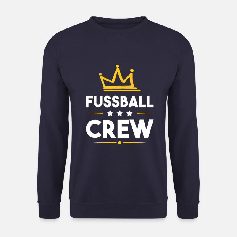 Fussball Crew - Unisex Pullover - Navy
