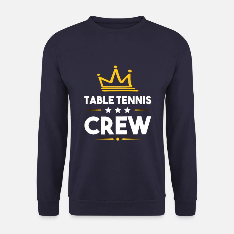 Table Tennis Crew - Unisex Pullover - Navy