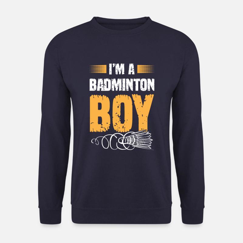 badminton junge - Unisex Pullover - Navy