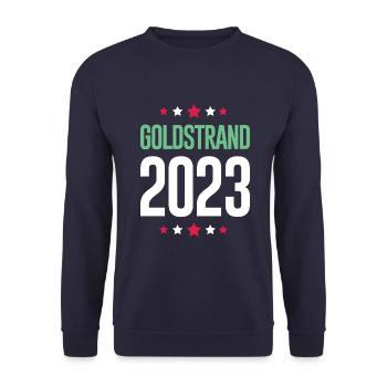 Sables d’or 2023 (Garantie du prix le plus bas) - Sweat-shirt Unisexe - marine - Devant - Alina (178cm) & Michal (187cm)