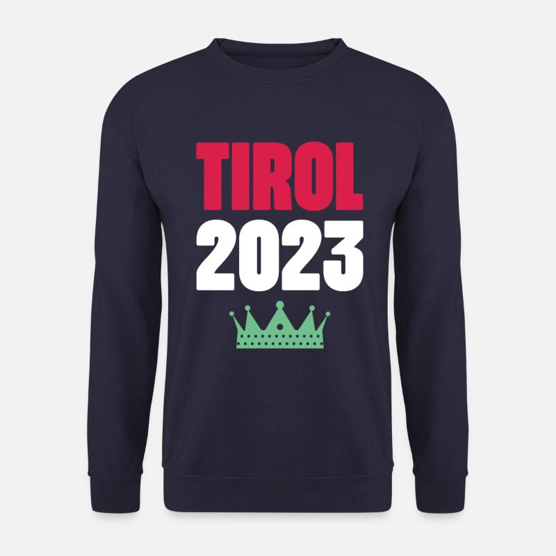 Tirol 2023 Krone - Unisex Pullover - Navy