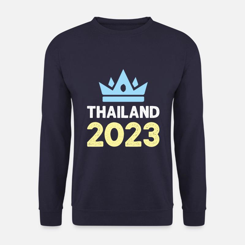 Thailand 2023 Krone - Unisex Sweatshirt - navy