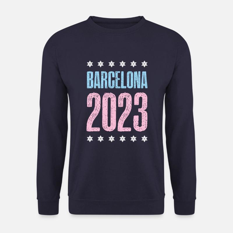 Barcelona 2023 - Unisex Pullover - Navy