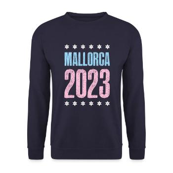 Majorque 2023 - Sweat-shirt Unisexe - marine - Devant - Alina (178cm) & Michal (187cm)