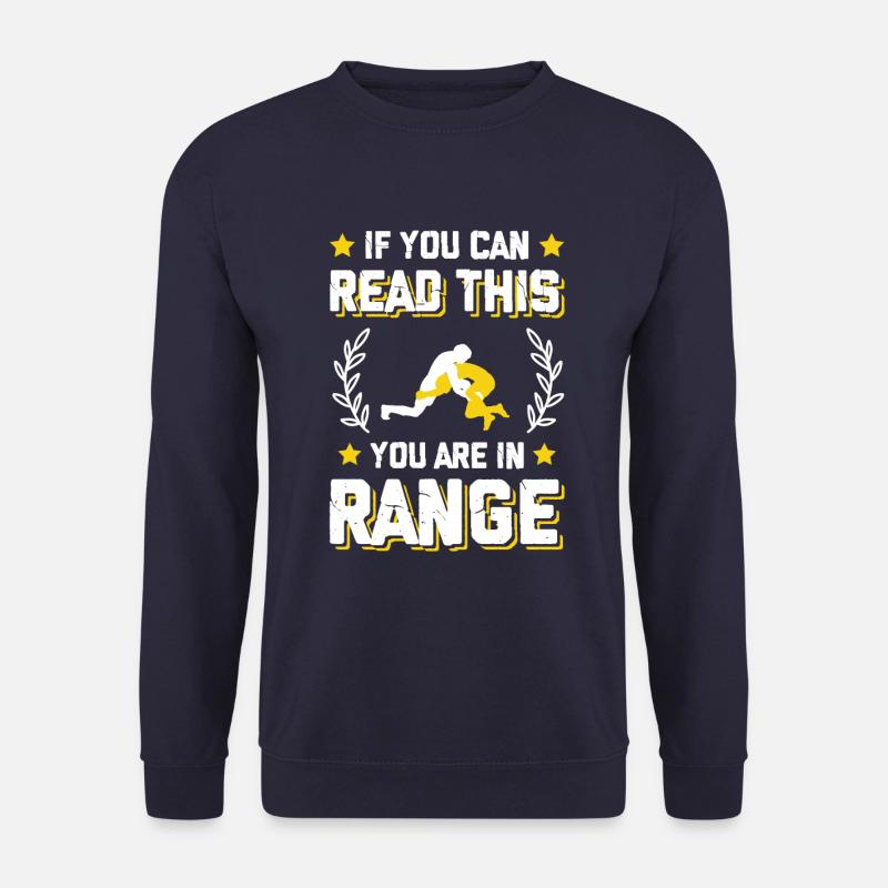 mma lustiger spruch - Unisex Pullover - Navy